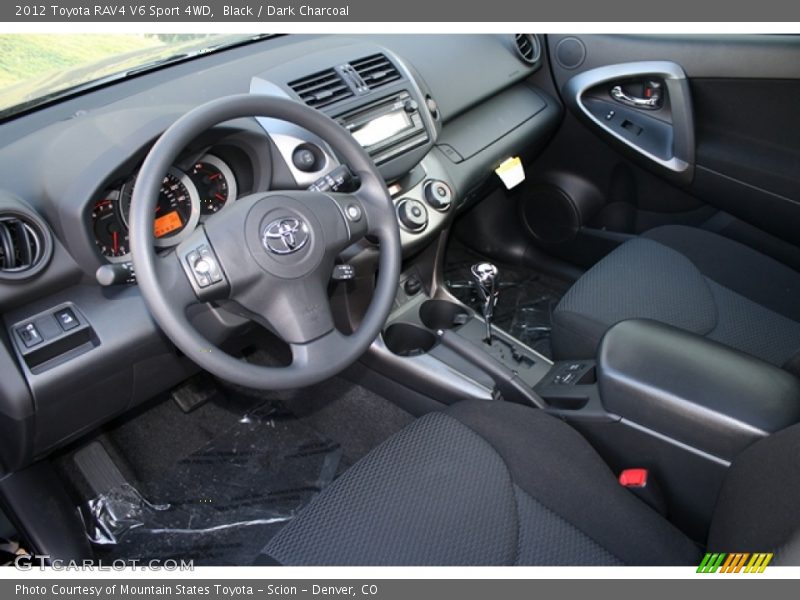 Black / Dark Charcoal 2012 Toyota RAV4 V6 Sport 4WD