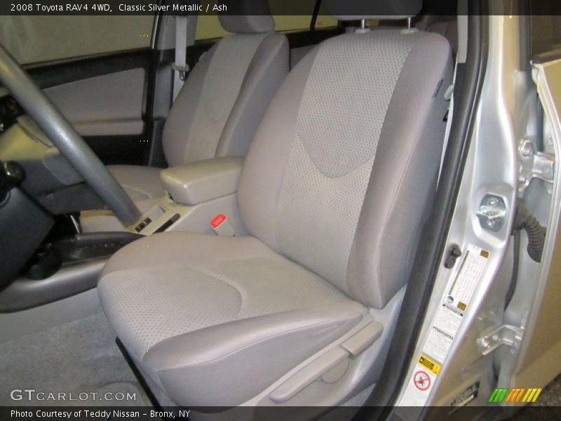 Classic Silver Metallic / Ash 2008 Toyota RAV4 4WD