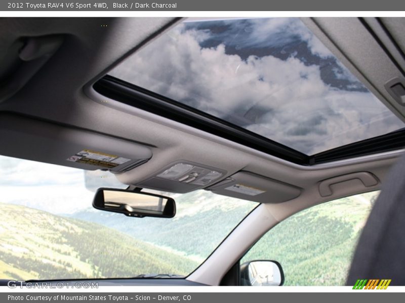Black / Dark Charcoal 2012 Toyota RAV4 V6 Sport 4WD