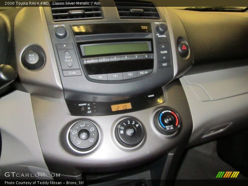 Classic Silver Metallic / Ash 2008 Toyota RAV4 4WD