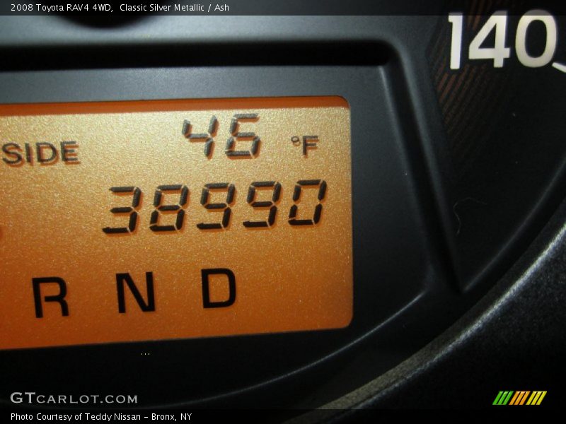 Classic Silver Metallic / Ash 2008 Toyota RAV4 4WD