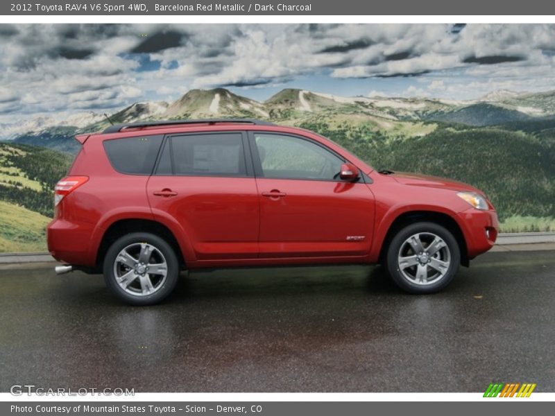  2012 RAV4 V6 Sport 4WD Barcelona Red Metallic
