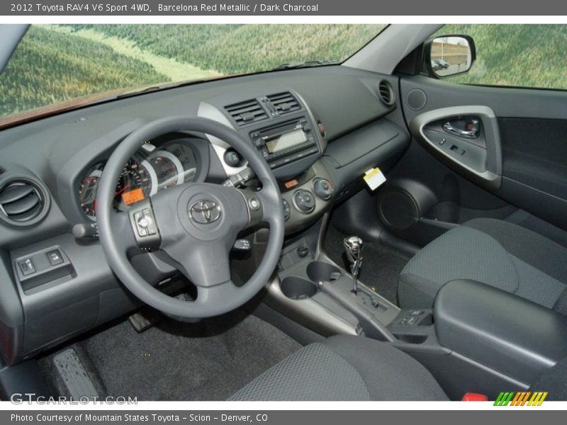  2012 RAV4 V6 Sport 4WD Dark Charcoal Interior