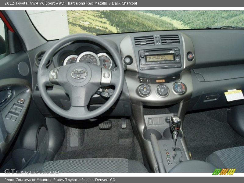 Barcelona Red Metallic / Dark Charcoal 2012 Toyota RAV4 V6 Sport 4WD