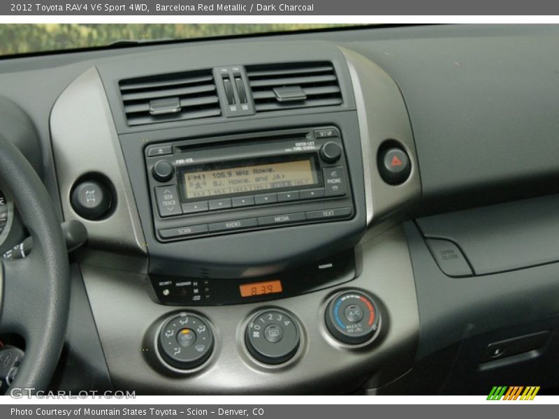 Controls of 2012 RAV4 V6 Sport 4WD
