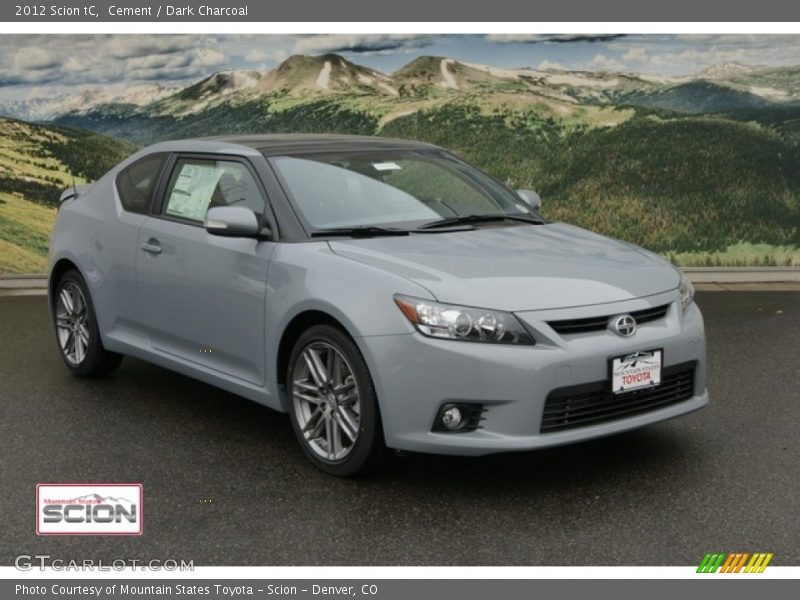 Cement / Dark Charcoal 2012 Scion tC