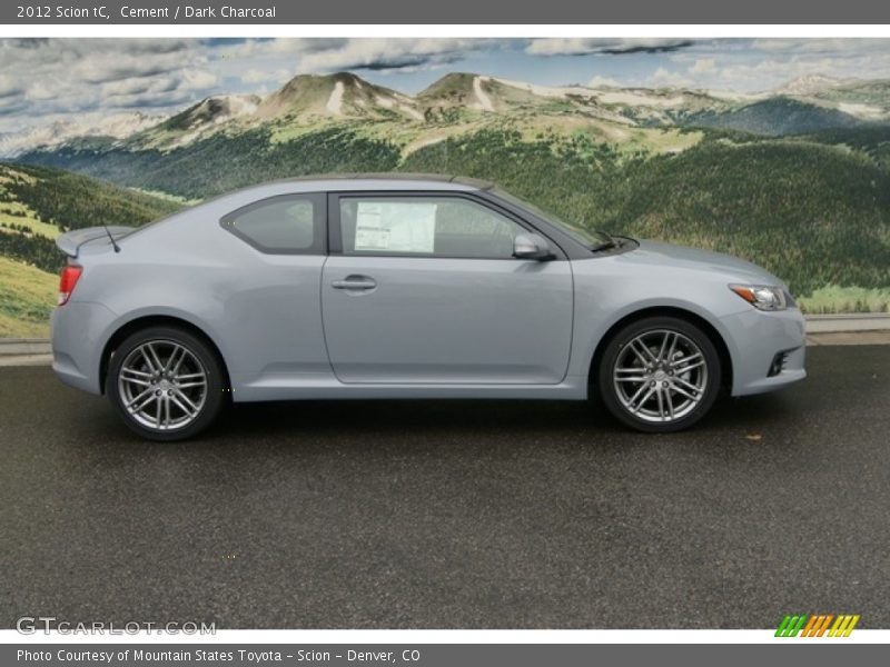 Cement / Dark Charcoal 2012 Scion tC