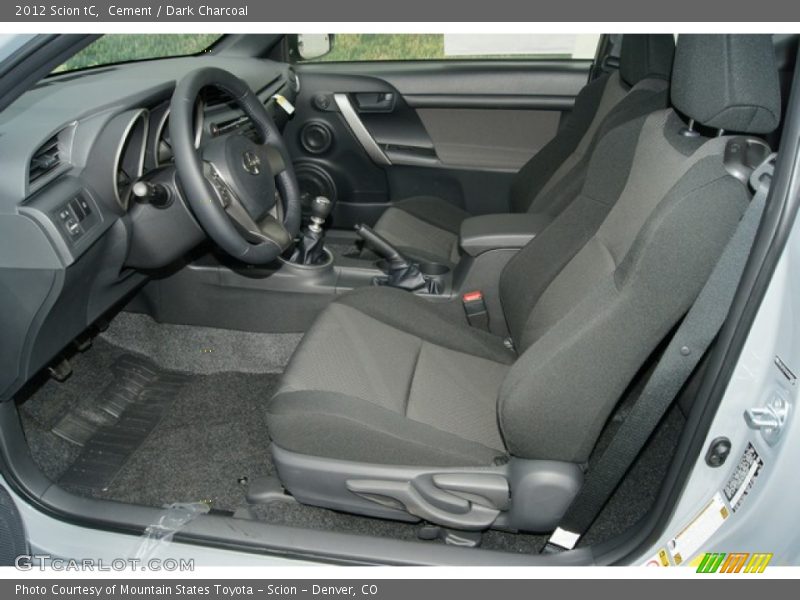 Cement / Dark Charcoal 2012 Scion tC