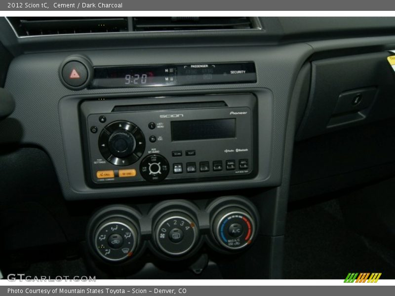 Cement / Dark Charcoal 2012 Scion tC