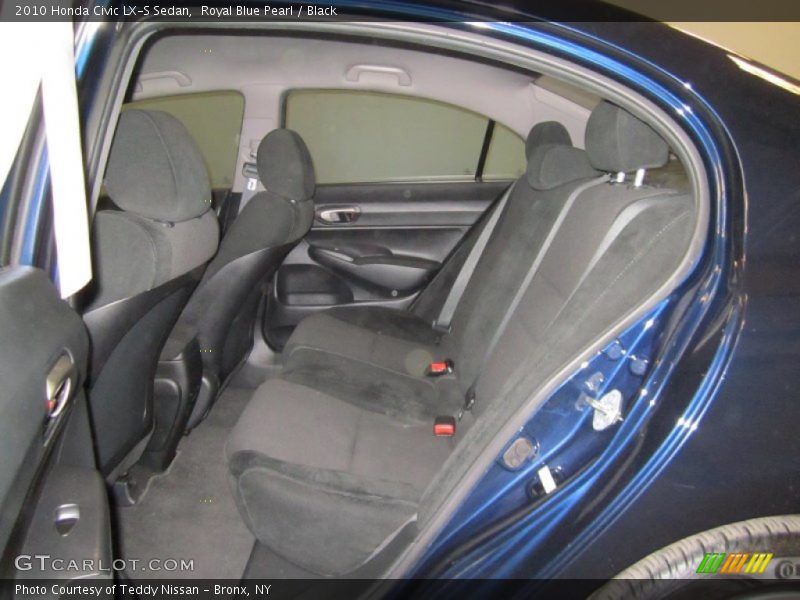 Royal Blue Pearl / Black 2010 Honda Civic LX-S Sedan