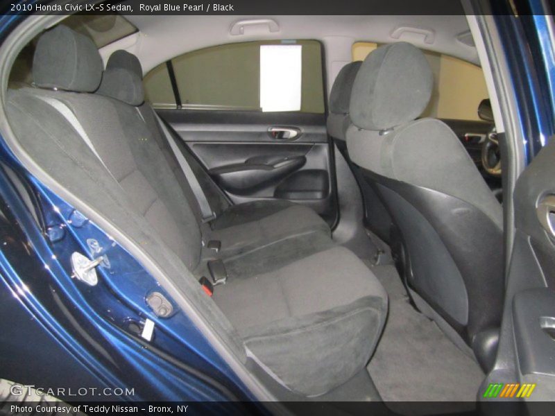 Royal Blue Pearl / Black 2010 Honda Civic LX-S Sedan