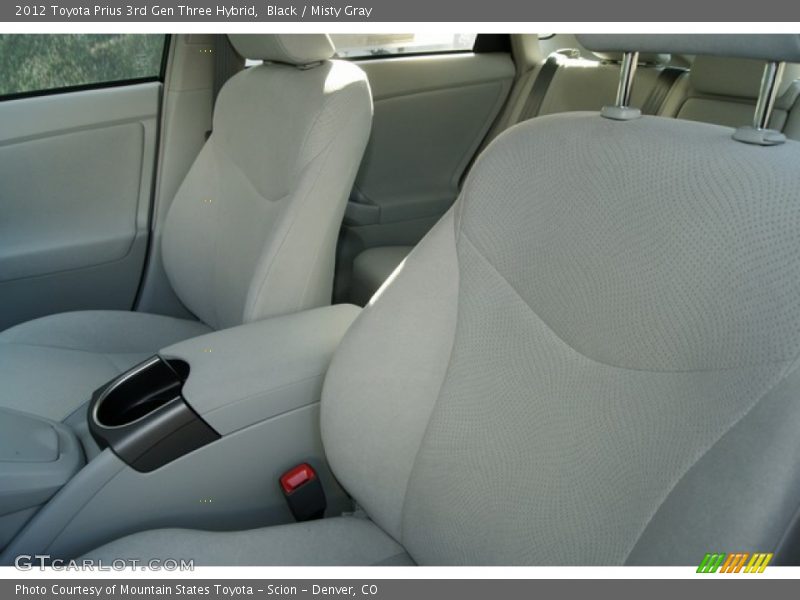 Black / Misty Gray 2012 Toyota Prius 3rd Gen Three Hybrid