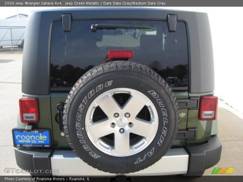 Jeep Green Metallic / Dark Slate Gray/Medium Slate Gray 2009 Jeep Wrangler Sahara 4x4