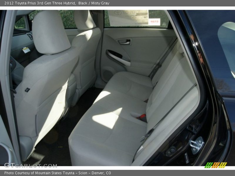 Black / Misty Gray 2012 Toyota Prius 3rd Gen Three Hybrid