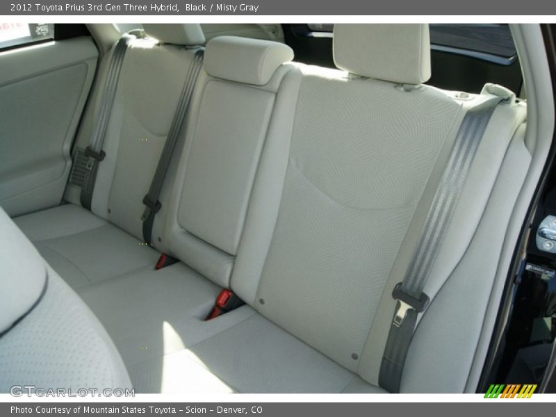 Black / Misty Gray 2012 Toyota Prius 3rd Gen Three Hybrid