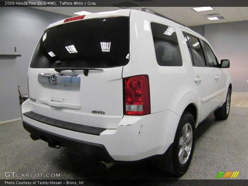 Taffeta White / Gray 2009 Honda Pilot EX-L 4WD