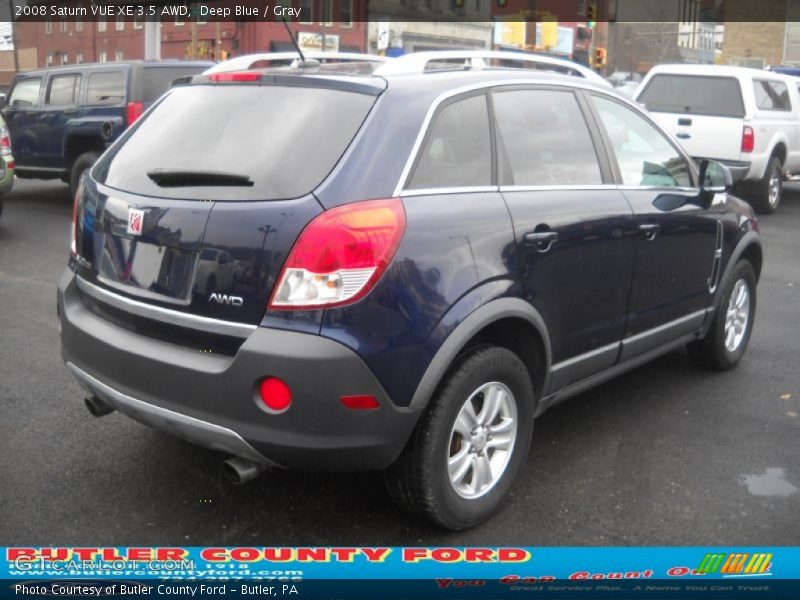 Deep Blue / Gray 2008 Saturn VUE XE 3.5 AWD