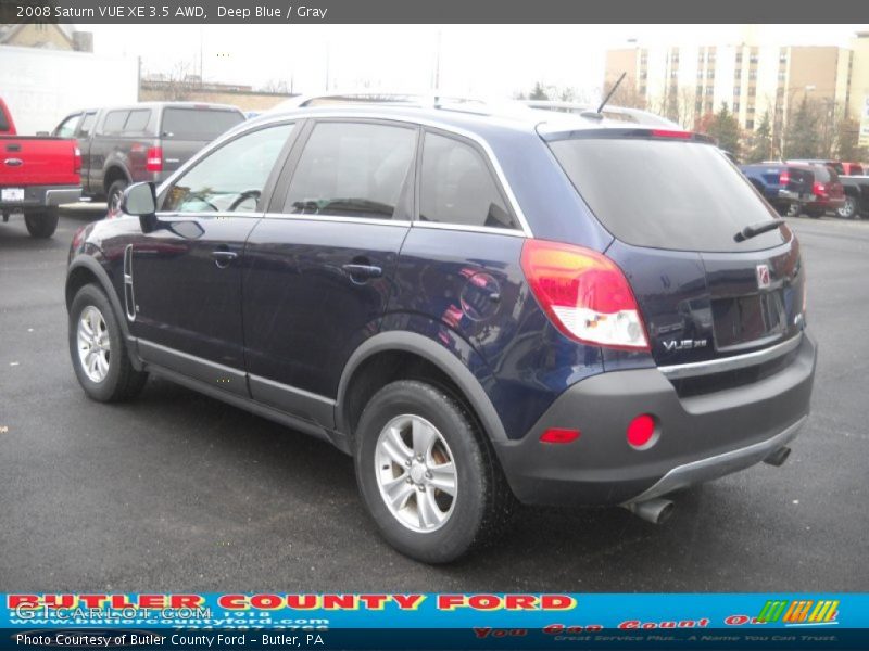 Deep Blue / Gray 2008 Saturn VUE XE 3.5 AWD