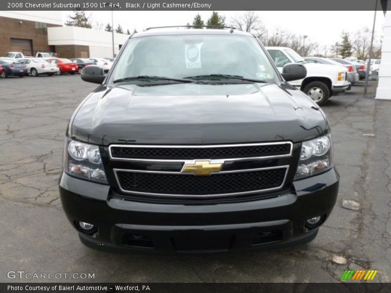 Black / Light Cashmere/Ebony 2008 Chevrolet Suburban 1500 LT 4x4