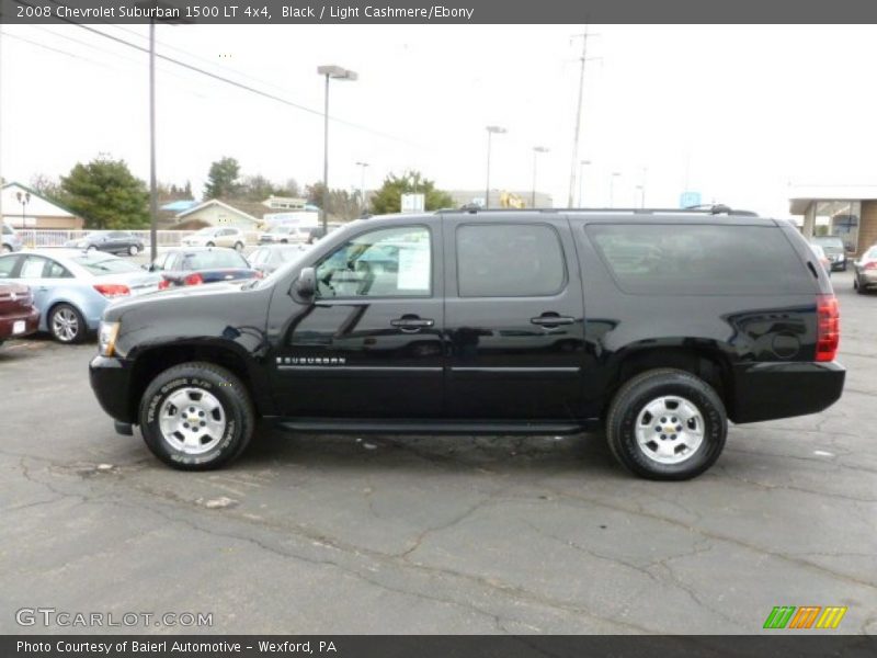 Black / Light Cashmere/Ebony 2008 Chevrolet Suburban 1500 LT 4x4