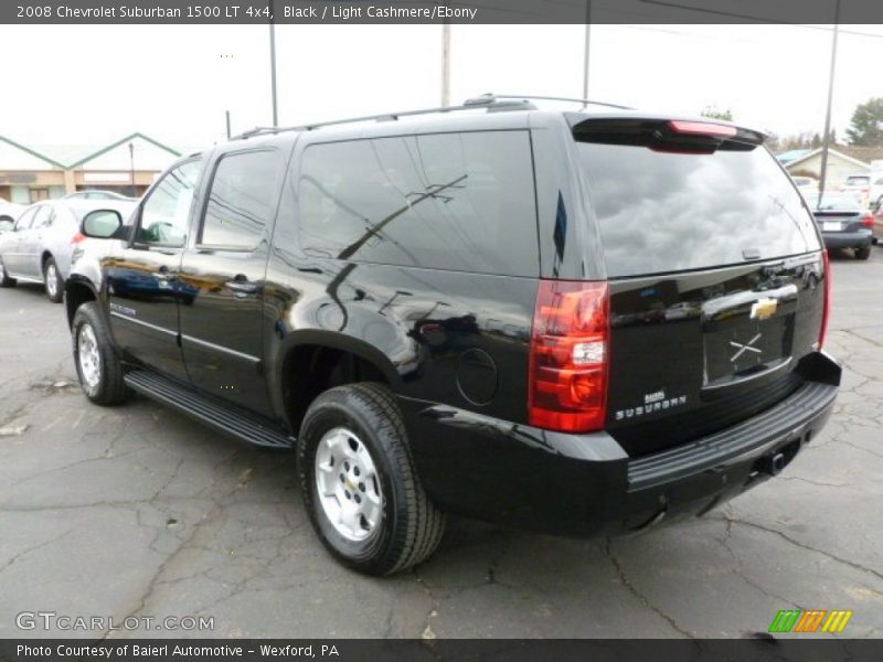 Black / Light Cashmere/Ebony 2008 Chevrolet Suburban 1500 LT 4x4
