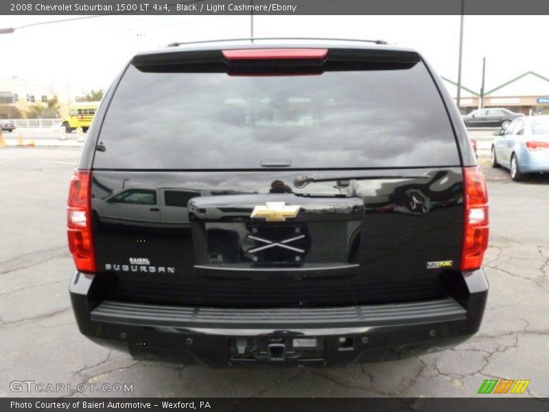 Black / Light Cashmere/Ebony 2008 Chevrolet Suburban 1500 LT 4x4