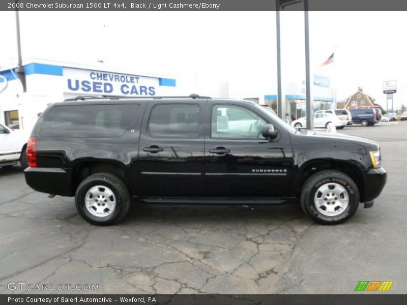 Black / Light Cashmere/Ebony 2008 Chevrolet Suburban 1500 LT 4x4