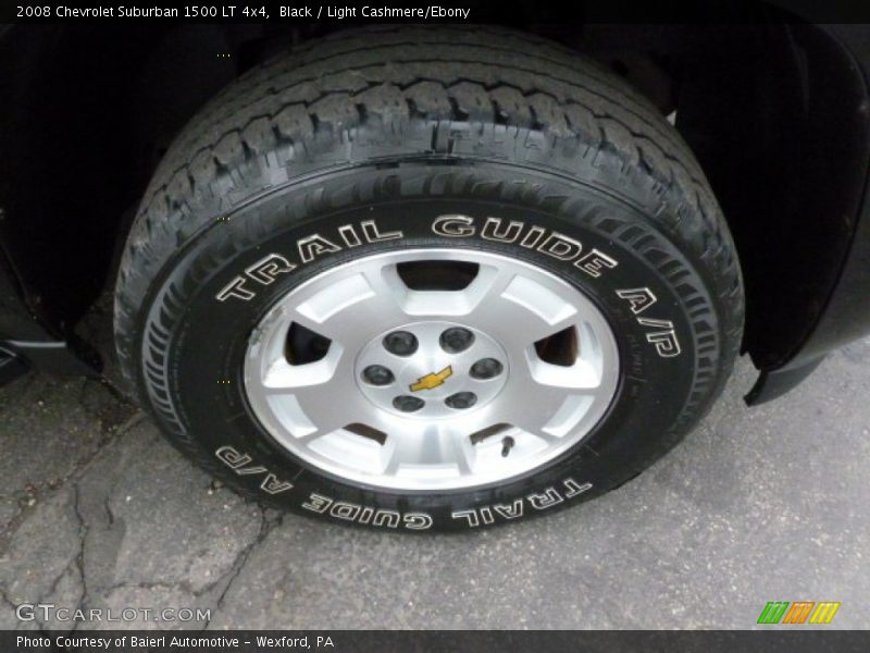 Black / Light Cashmere/Ebony 2008 Chevrolet Suburban 1500 LT 4x4