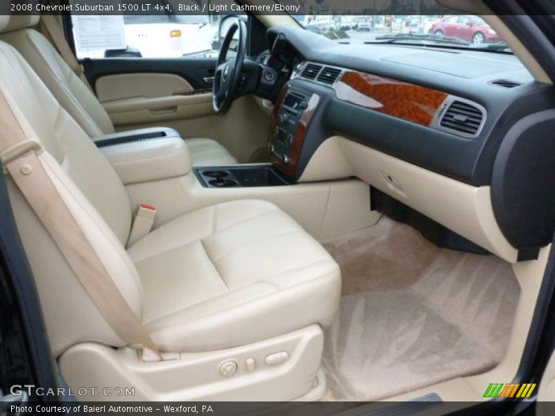 Black / Light Cashmere/Ebony 2008 Chevrolet Suburban 1500 LT 4x4