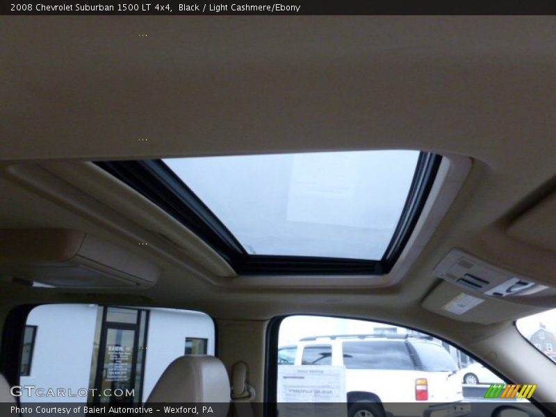 Black / Light Cashmere/Ebony 2008 Chevrolet Suburban 1500 LT 4x4