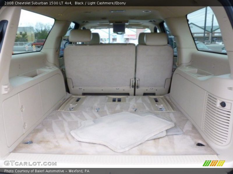 Black / Light Cashmere/Ebony 2008 Chevrolet Suburban 1500 LT 4x4
