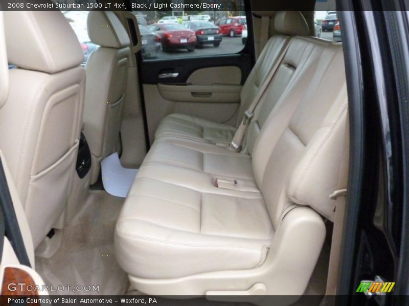 Black / Light Cashmere/Ebony 2008 Chevrolet Suburban 1500 LT 4x4