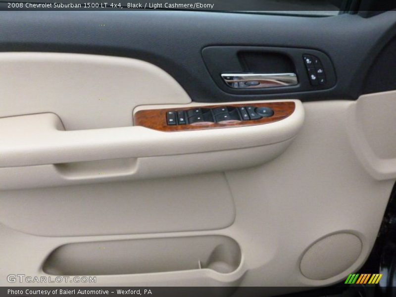 Black / Light Cashmere/Ebony 2008 Chevrolet Suburban 1500 LT 4x4