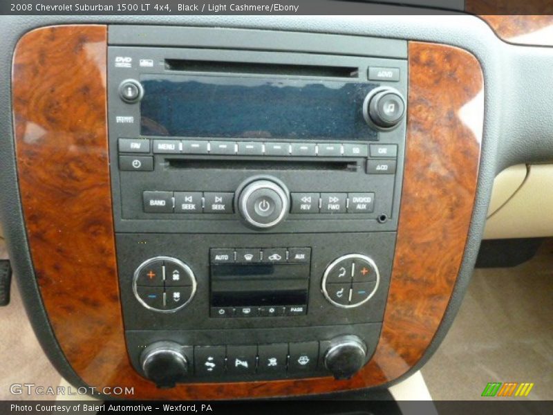 Black / Light Cashmere/Ebony 2008 Chevrolet Suburban 1500 LT 4x4