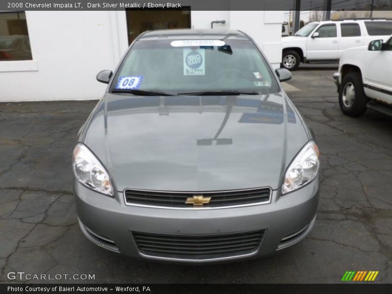 Dark Silver Metallic / Ebony Black 2008 Chevrolet Impala LT