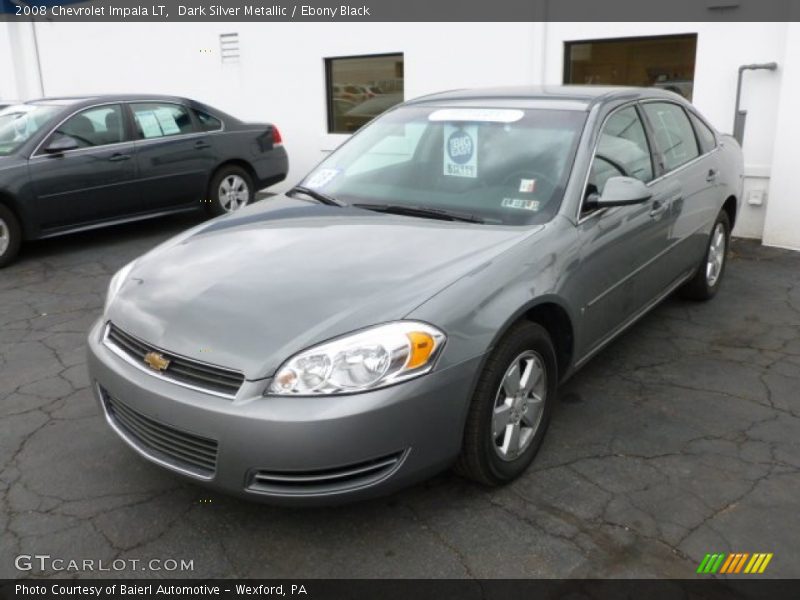 Dark Silver Metallic / Ebony Black 2008 Chevrolet Impala LT
