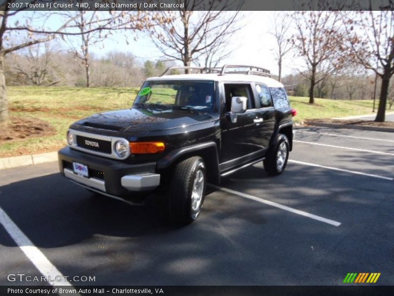 Black Diamond / Dark Charcoal 2007 Toyota FJ Cruiser 4WD