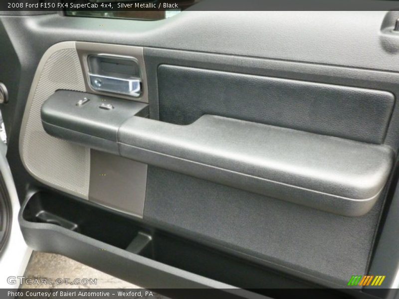 Silver Metallic / Black 2008 Ford F150 FX4 SuperCab 4x4