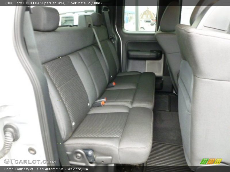 Silver Metallic / Black 2008 Ford F150 FX4 SuperCab 4x4