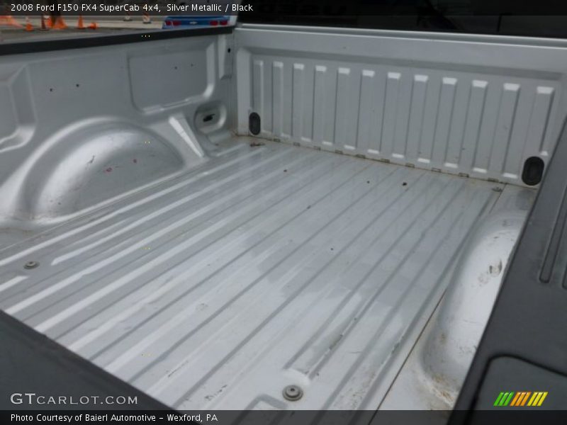 Silver Metallic / Black 2008 Ford F150 FX4 SuperCab 4x4