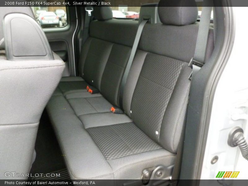 Silver Metallic / Black 2008 Ford F150 FX4 SuperCab 4x4