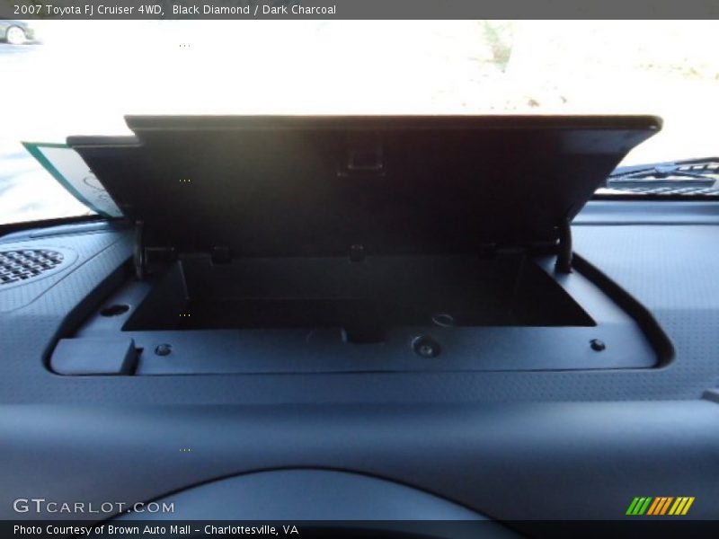 Black Diamond / Dark Charcoal 2007 Toyota FJ Cruiser 4WD