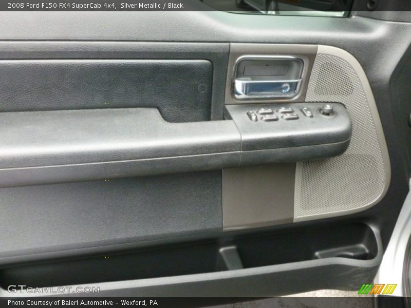 Silver Metallic / Black 2008 Ford F150 FX4 SuperCab 4x4