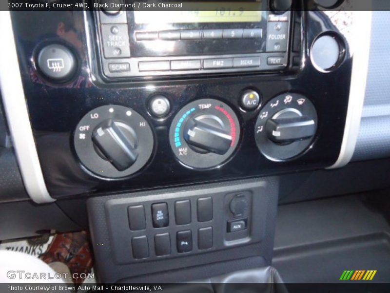 Black Diamond / Dark Charcoal 2007 Toyota FJ Cruiser 4WD