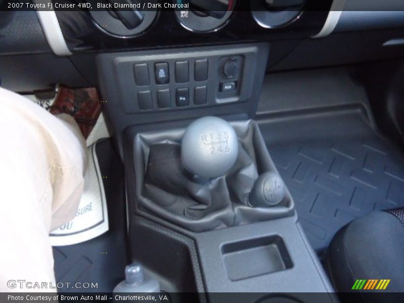 Black Diamond / Dark Charcoal 2007 Toyota FJ Cruiser 4WD