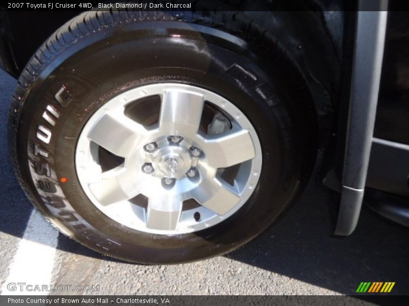 Black Diamond / Dark Charcoal 2007 Toyota FJ Cruiser 4WD