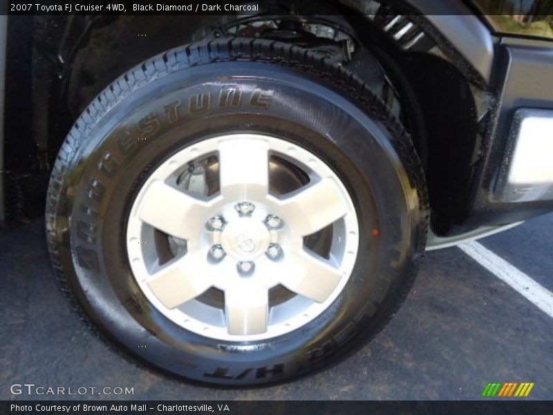 Black Diamond / Dark Charcoal 2007 Toyota FJ Cruiser 4WD