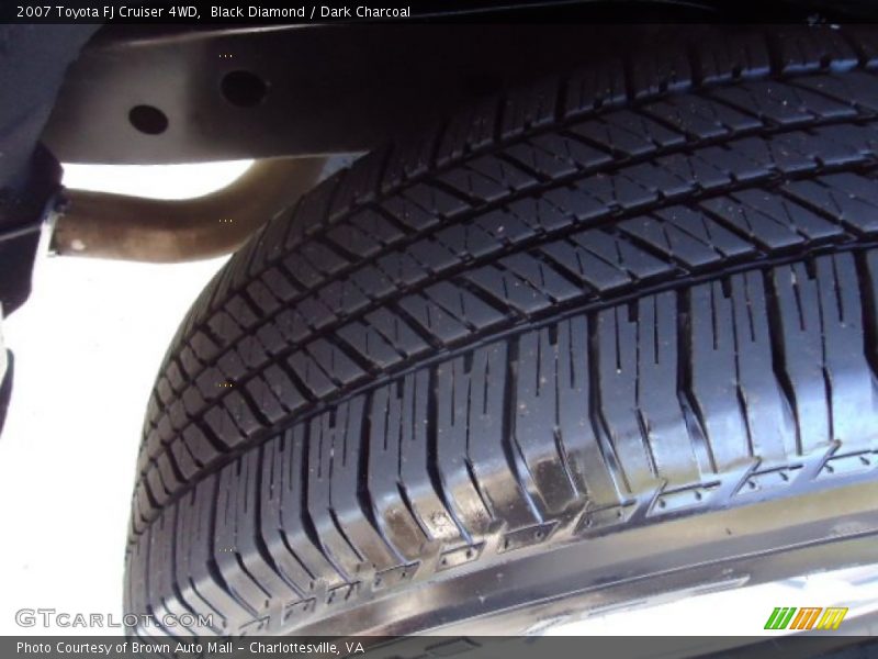 Black Diamond / Dark Charcoal 2007 Toyota FJ Cruiser 4WD