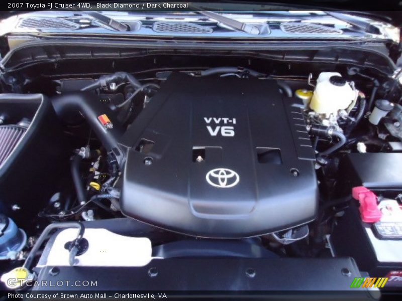 Black Diamond / Dark Charcoal 2007 Toyota FJ Cruiser 4WD