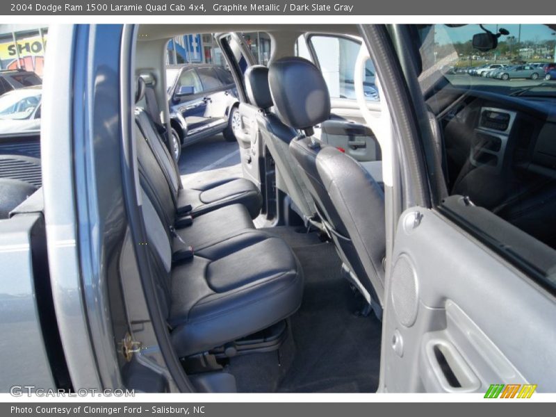Graphite Metallic / Dark Slate Gray 2004 Dodge Ram 1500 Laramie Quad Cab 4x4